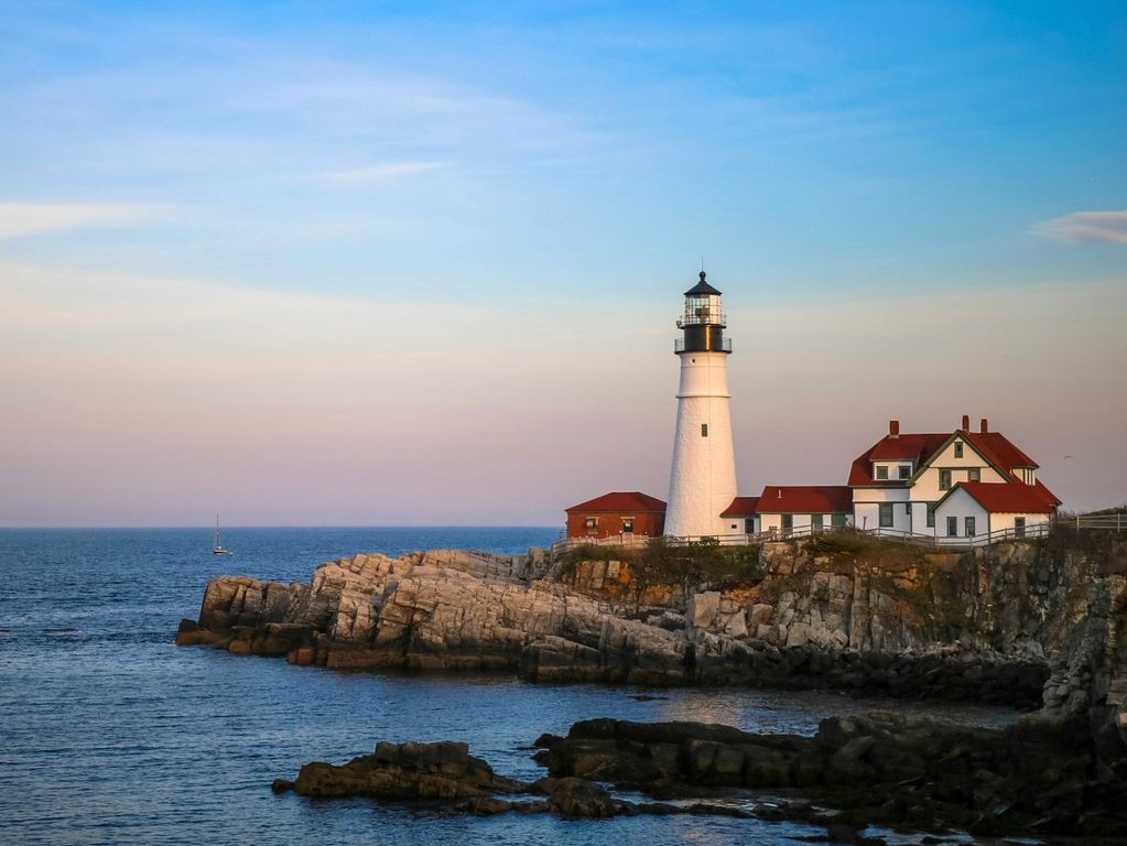 Portland Maine vuurtoren Portland Maine vuurtoren